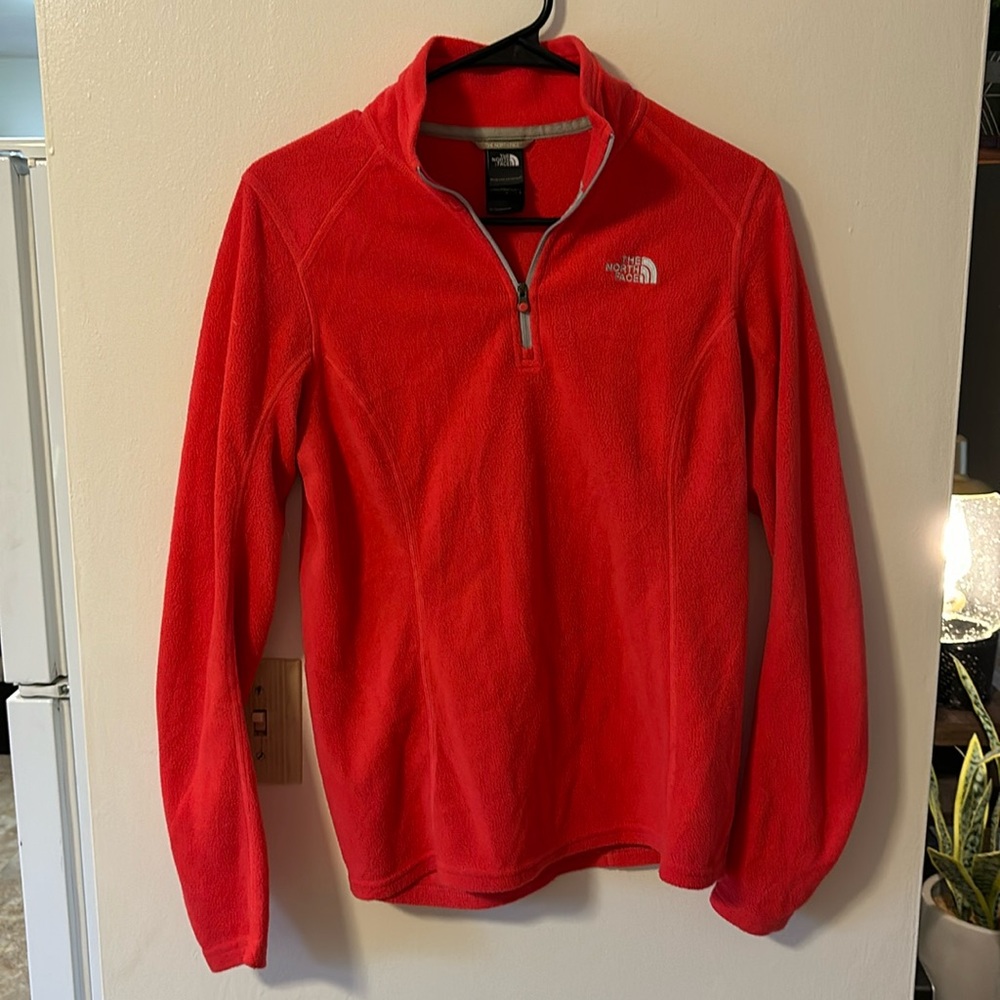 North face 1/4 zip fleece